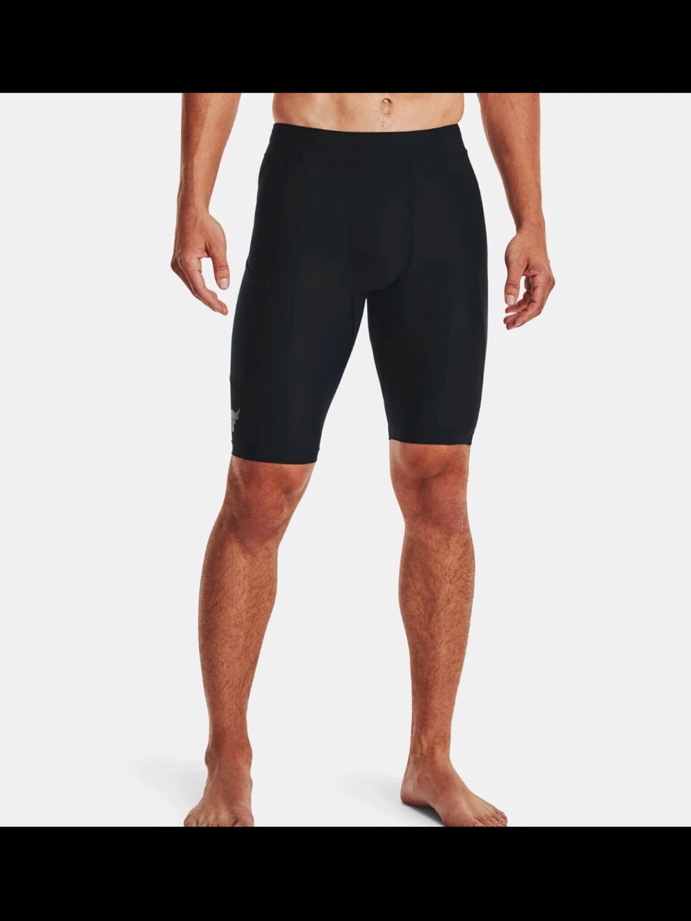 Under Armour Mens Project Rock Heat Gear Compression Shorts Size XL NWT!